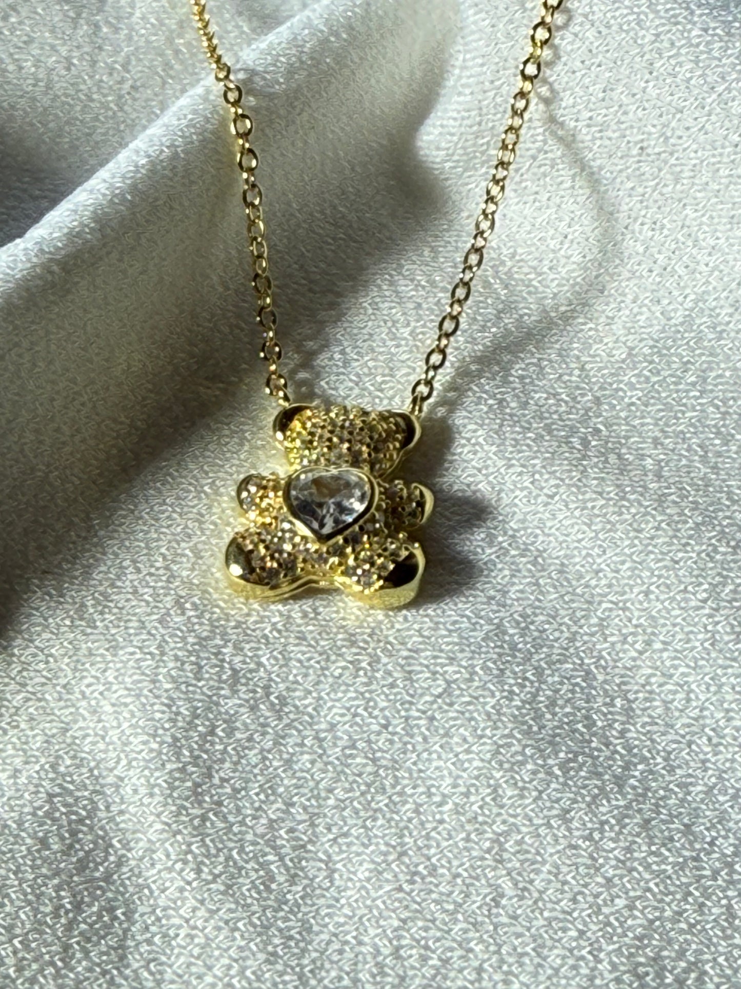 COLLANA TEDDY CUORE
