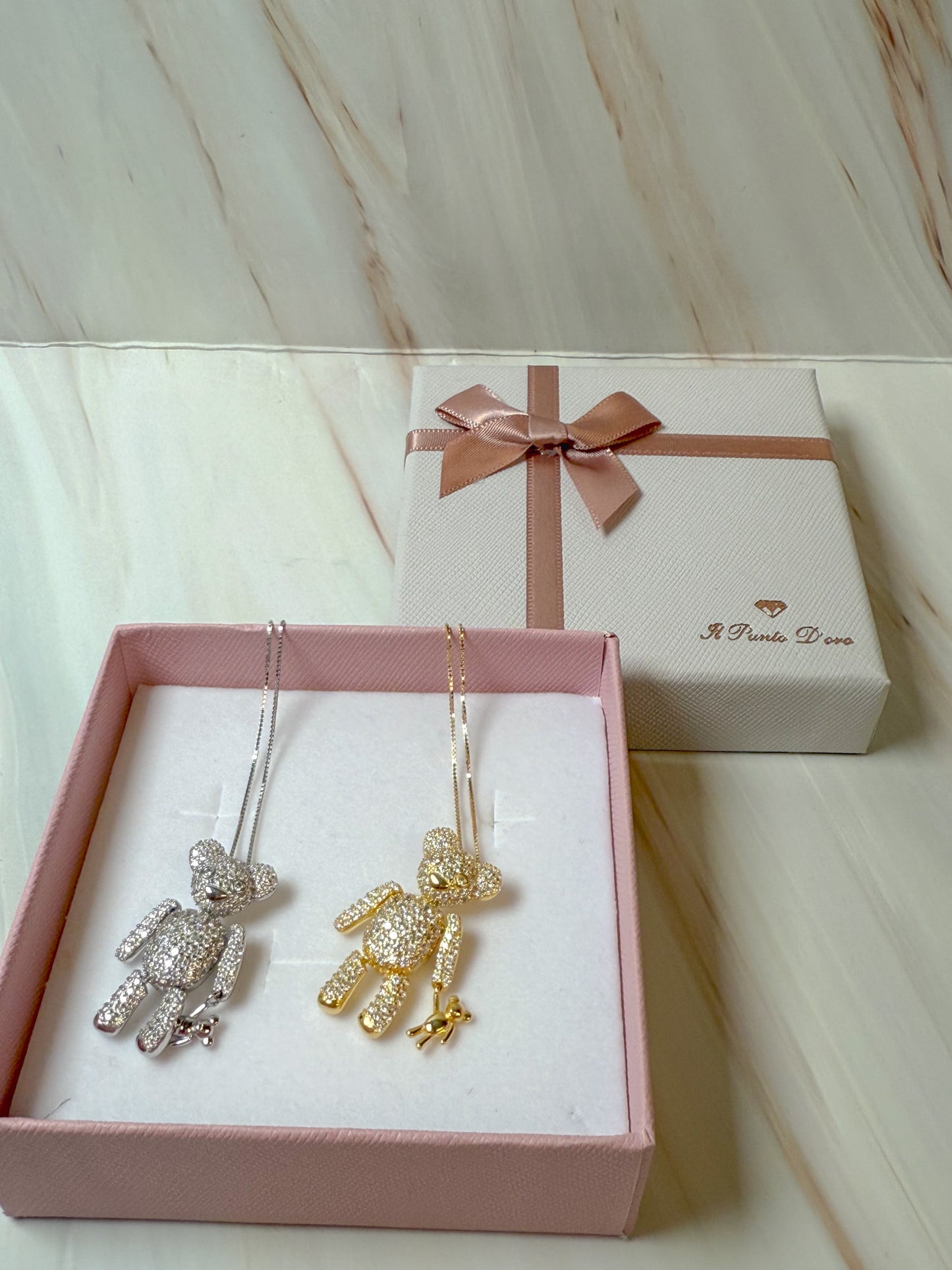 COLLANA TEDDY ZIRCONATA