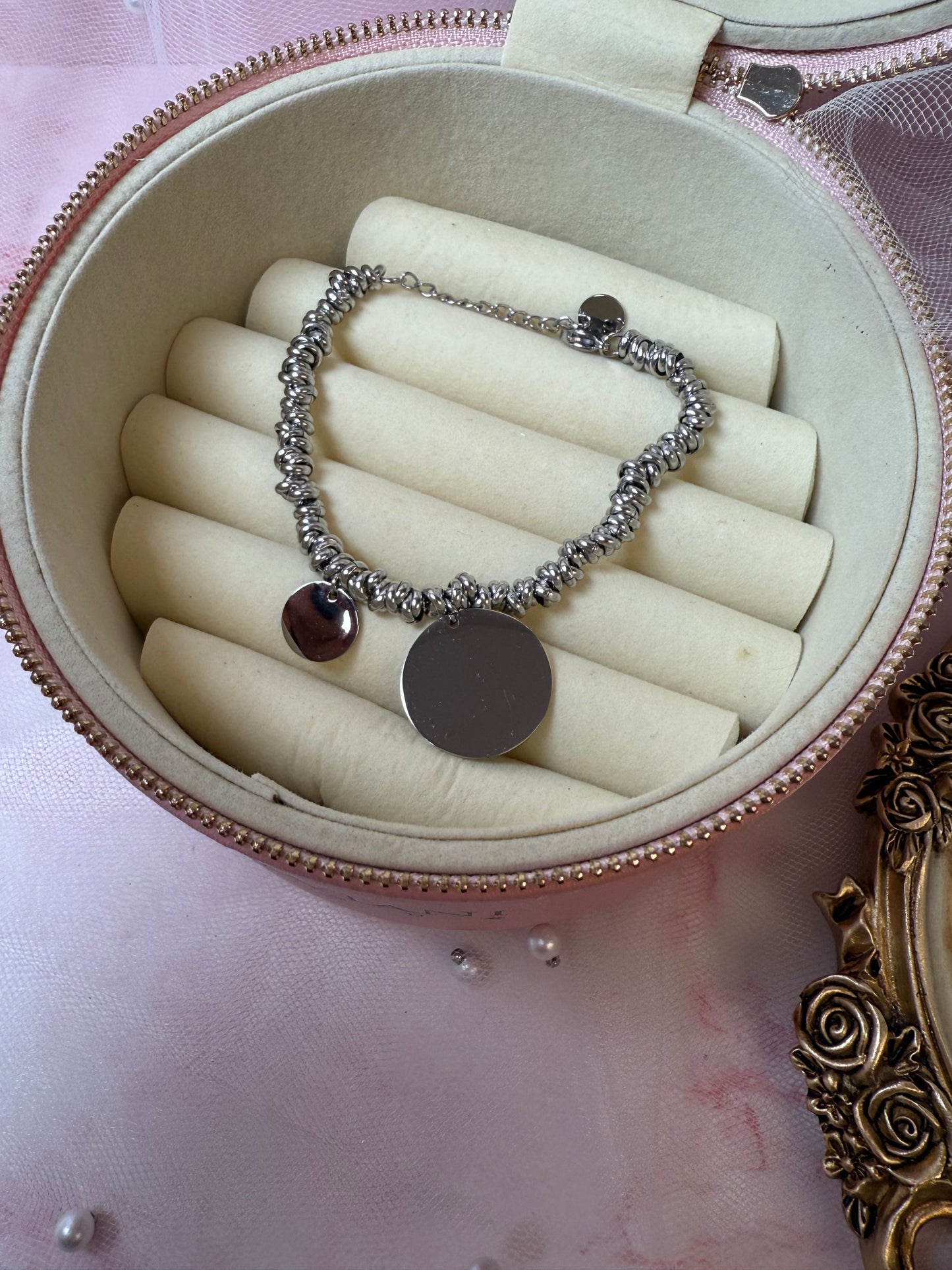 BRACCIALE RONDELLE PERSONALIZZABILE