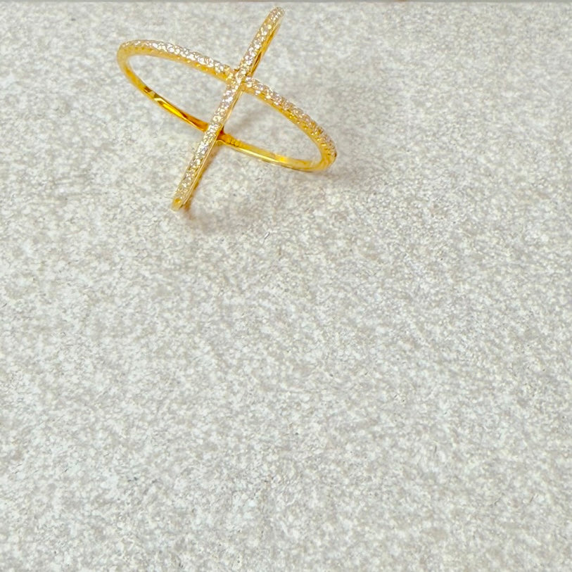 ANELLO INCROCIO DI LUCE