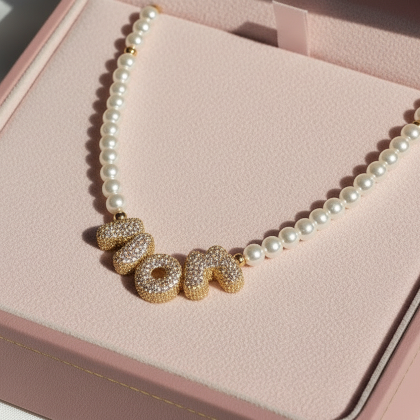 COLLANA PERLE KORA MOM