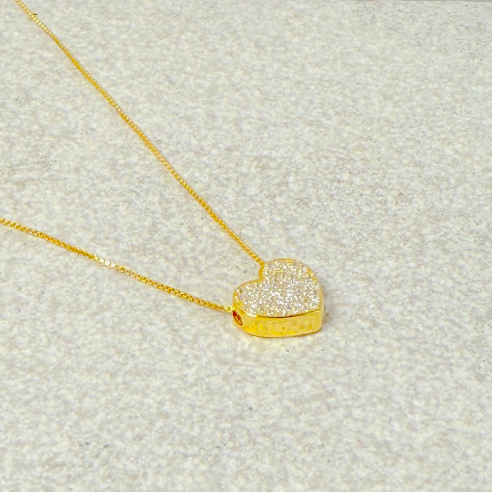 COLLANA CUORICINO ZIRCONATO