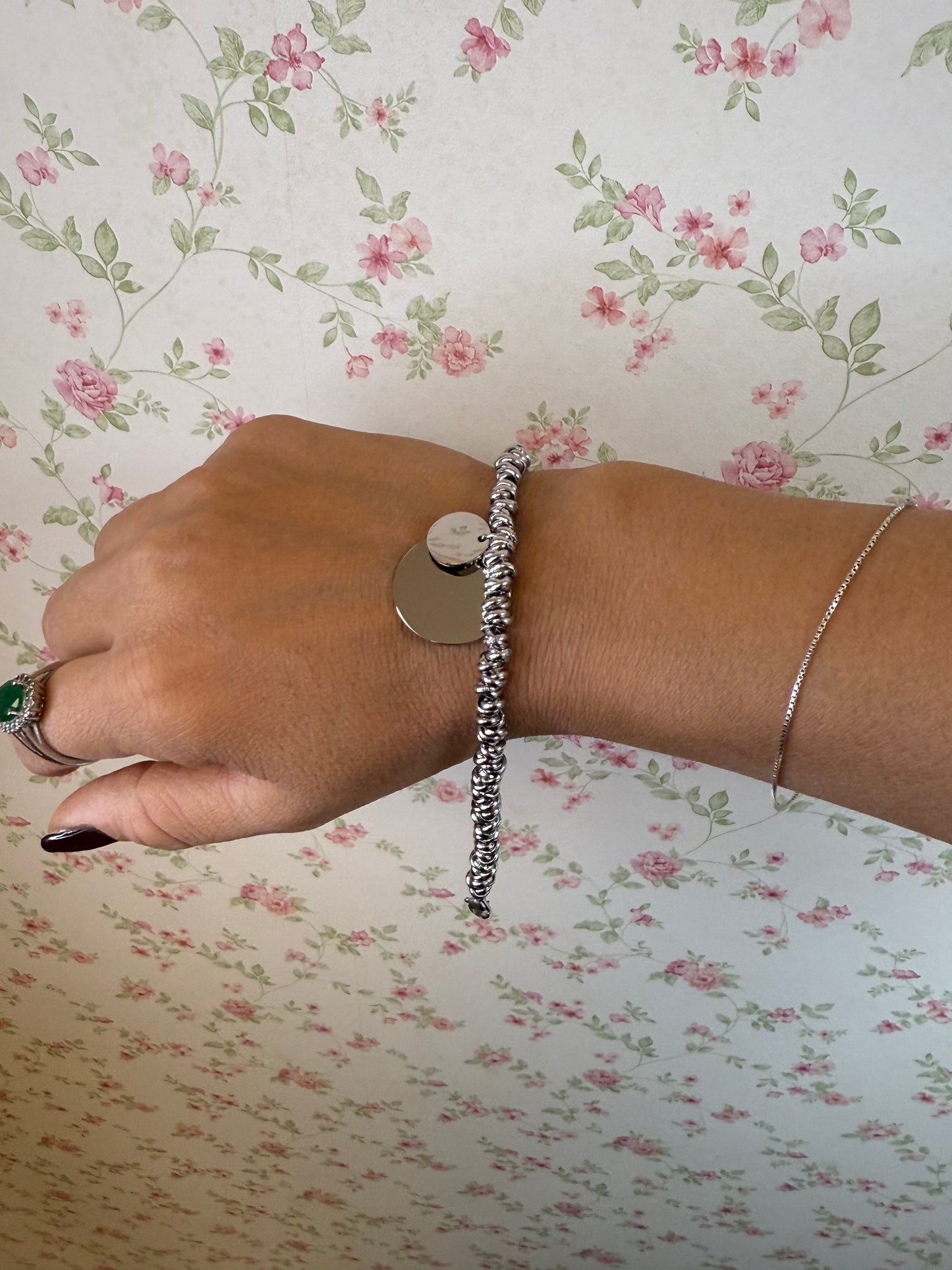 BRACCIALE RONDELLE PERSONALIZZABILE
