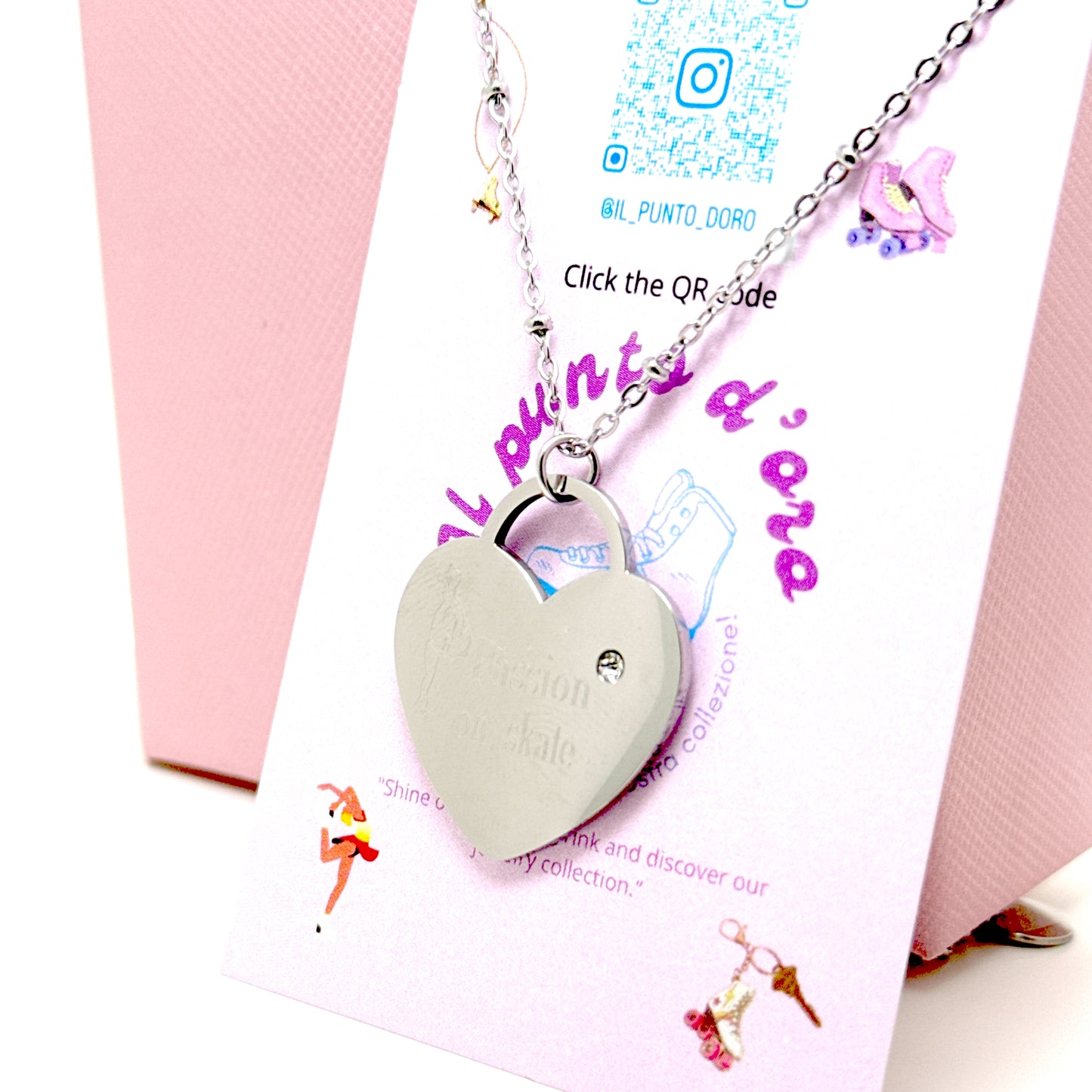 COLLANA PERSONALIZZATA PATTINAGGIO