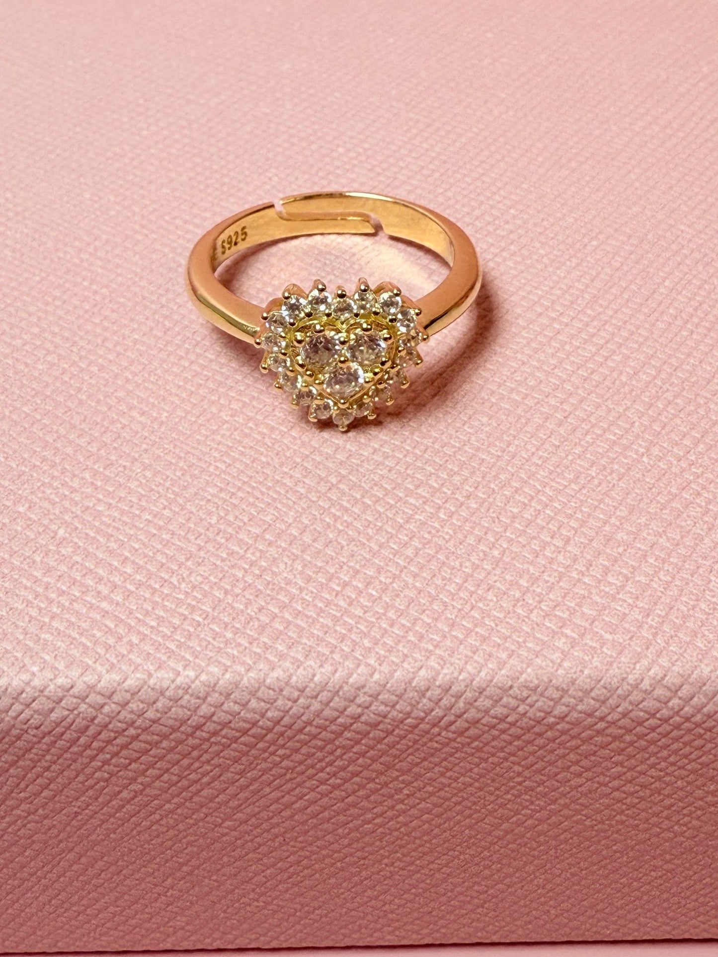 PARURE CUORE ZIRCONATO PAVE’