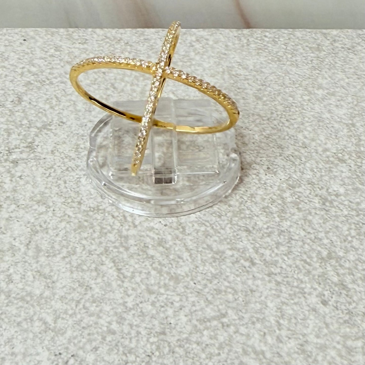 ANELLO INCROCIO DI LUCE
