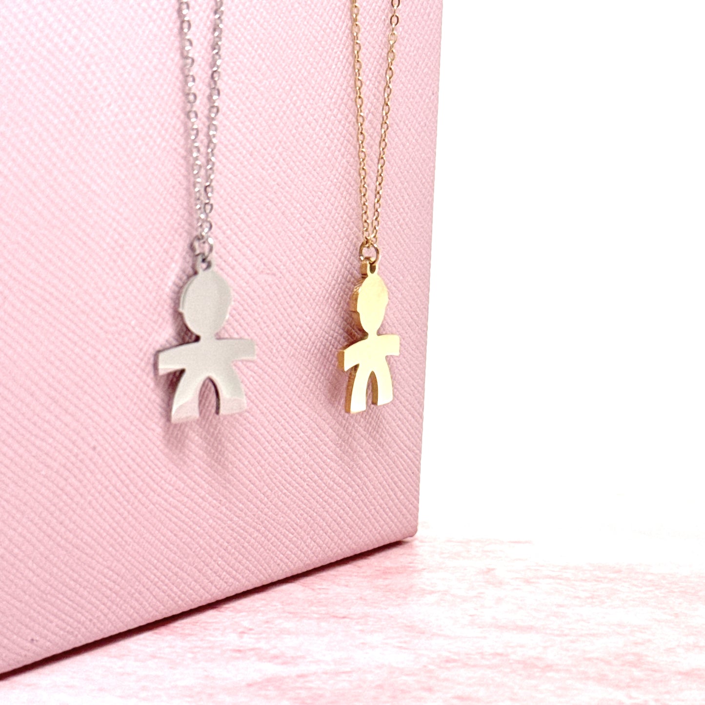 COLLANA BEBE’ ACCIAIO