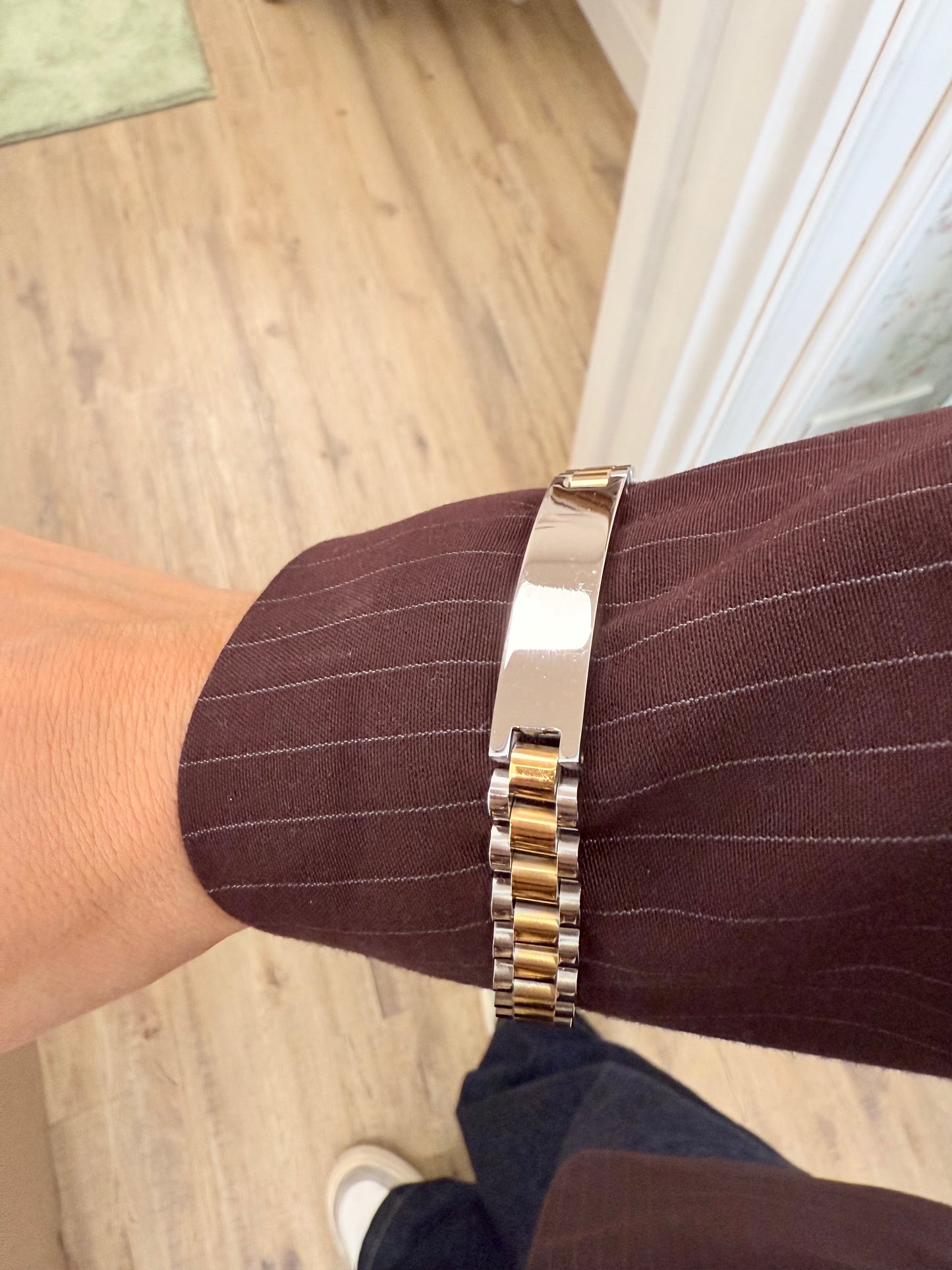 BRACCIALE MAGLIA OROLOGIO