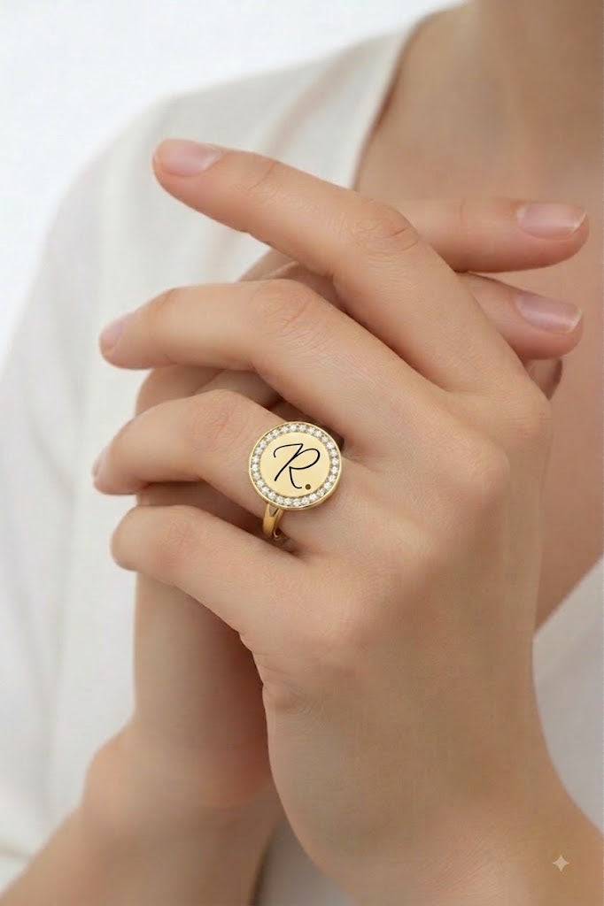 ANELLO CERCHIO DI LUCE PERSONALIZZATO