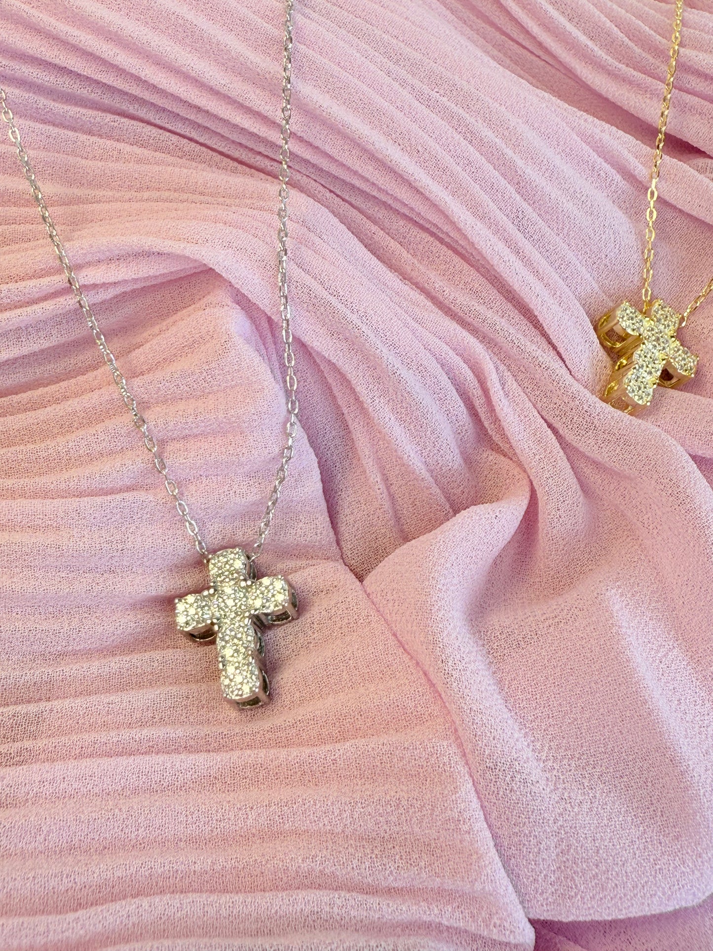 COLLANA CROCE STILE SALVINI