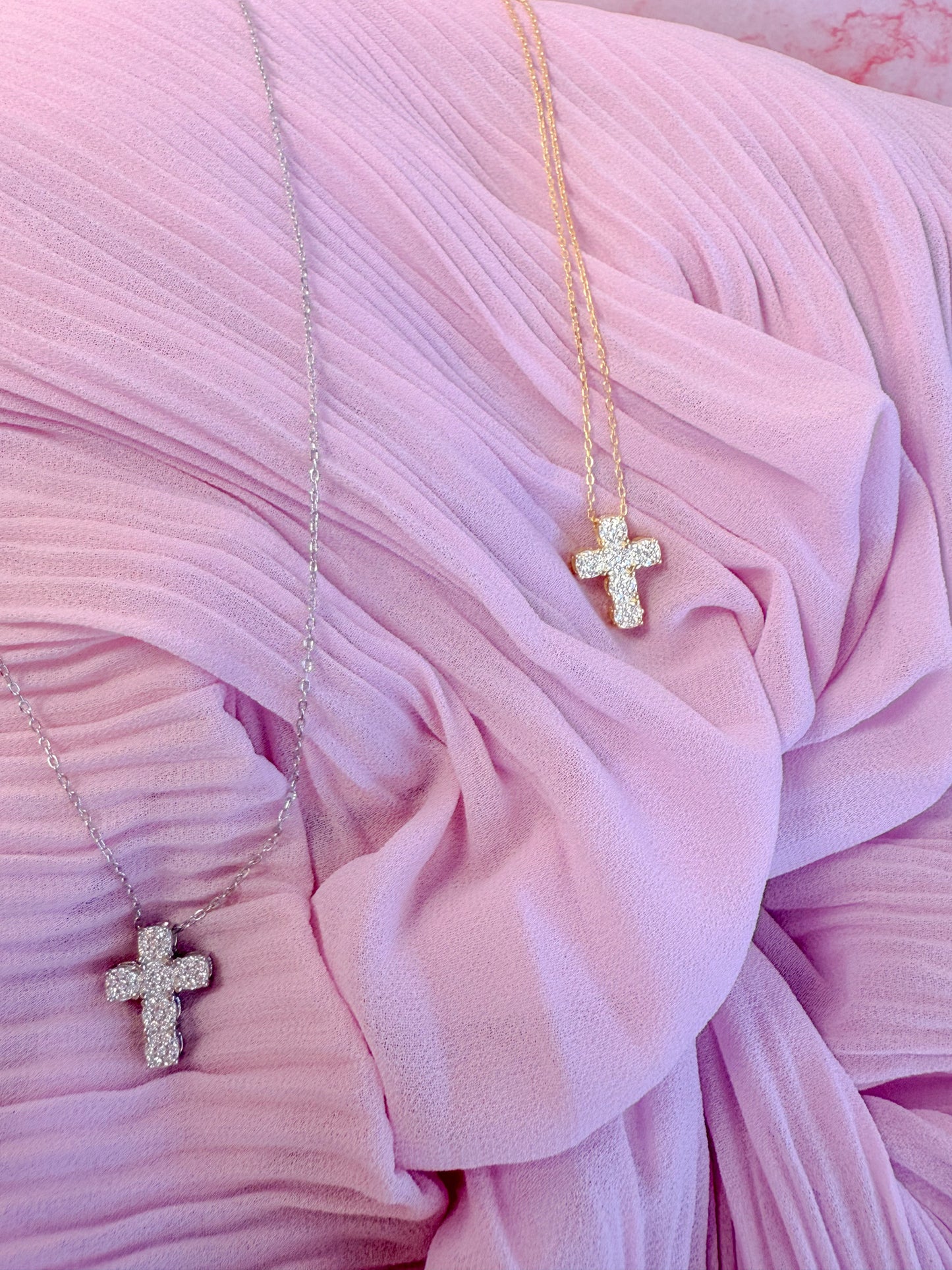 COLLANA CROCE STILE SALVINI