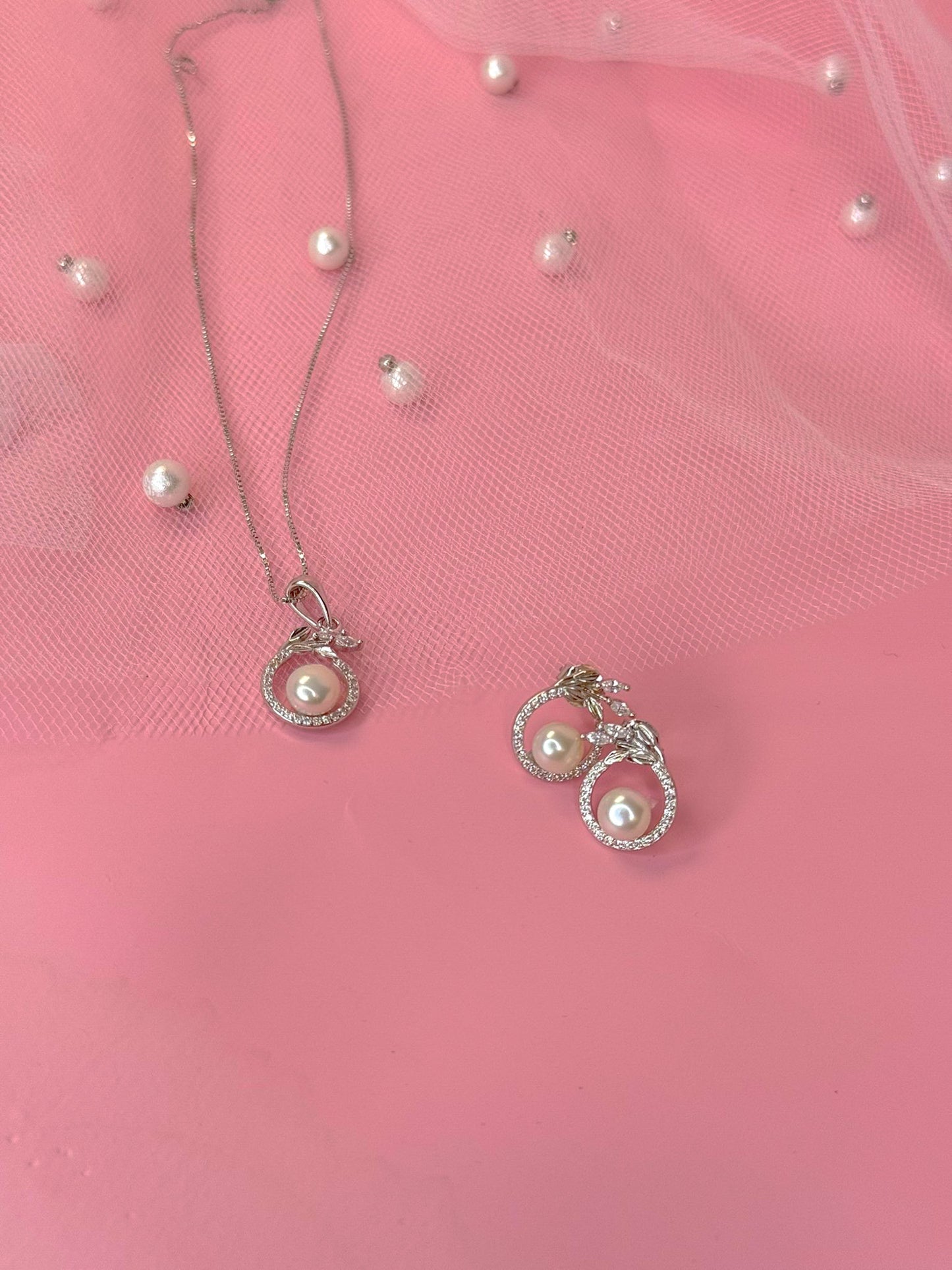 PARURE PERLE ELEGANT