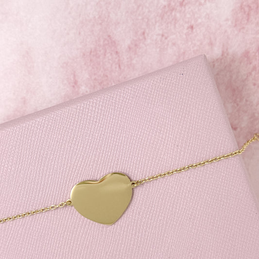 BRACCIALE CON CUORI PERSONALIZZATI