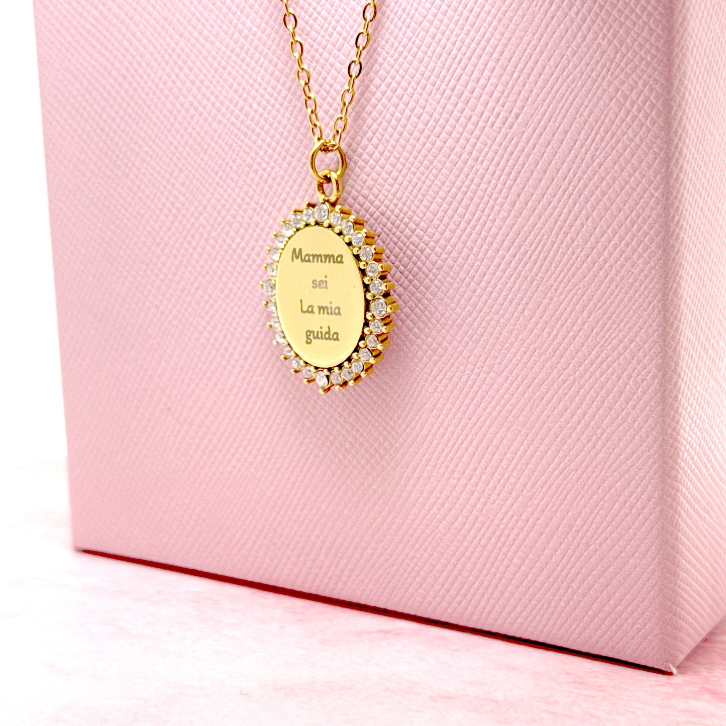 COLLANA TONDA ZIRCONATA