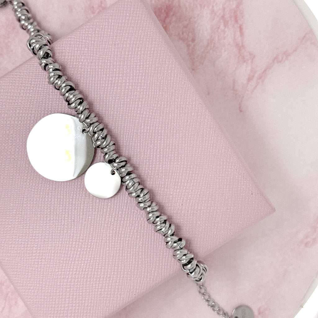 BRACCIALE RONDELLE PERSONALIZZABILE