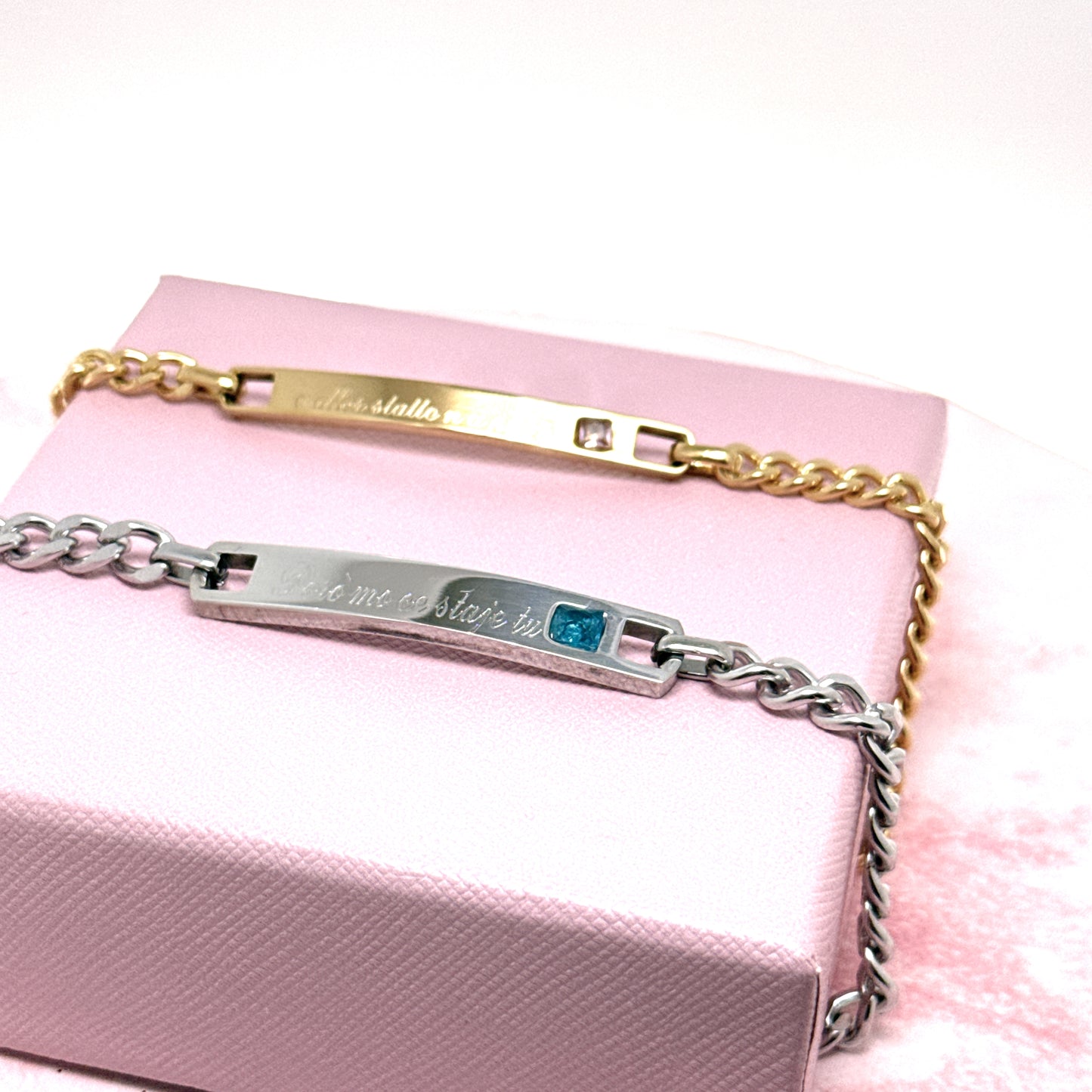BRACCIALI TARGHETTA FRASI D’AMORE