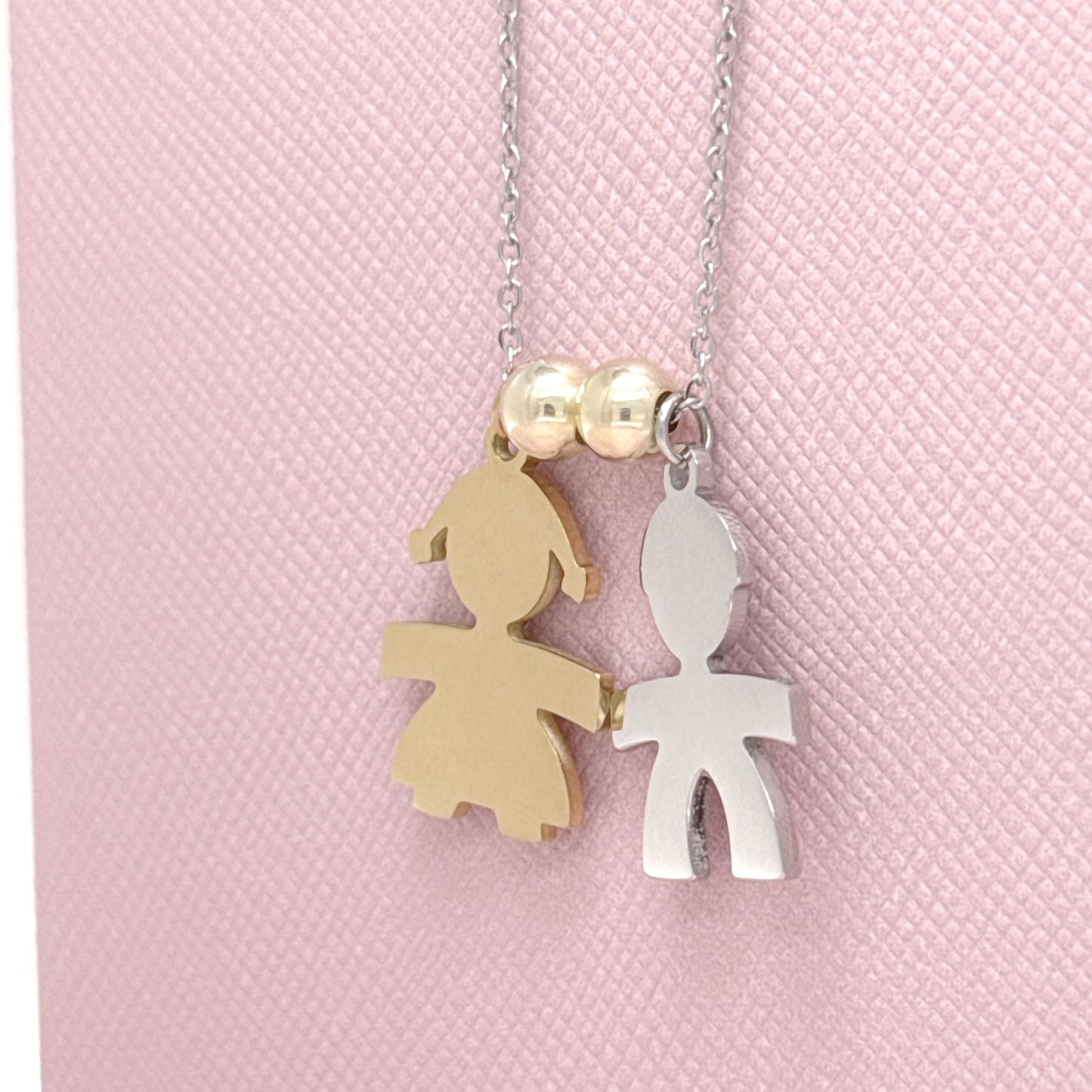 COLLANA BEBE’ ACCIAIO