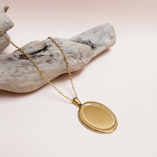 COLLANA PERSONALIZZATA OVALE