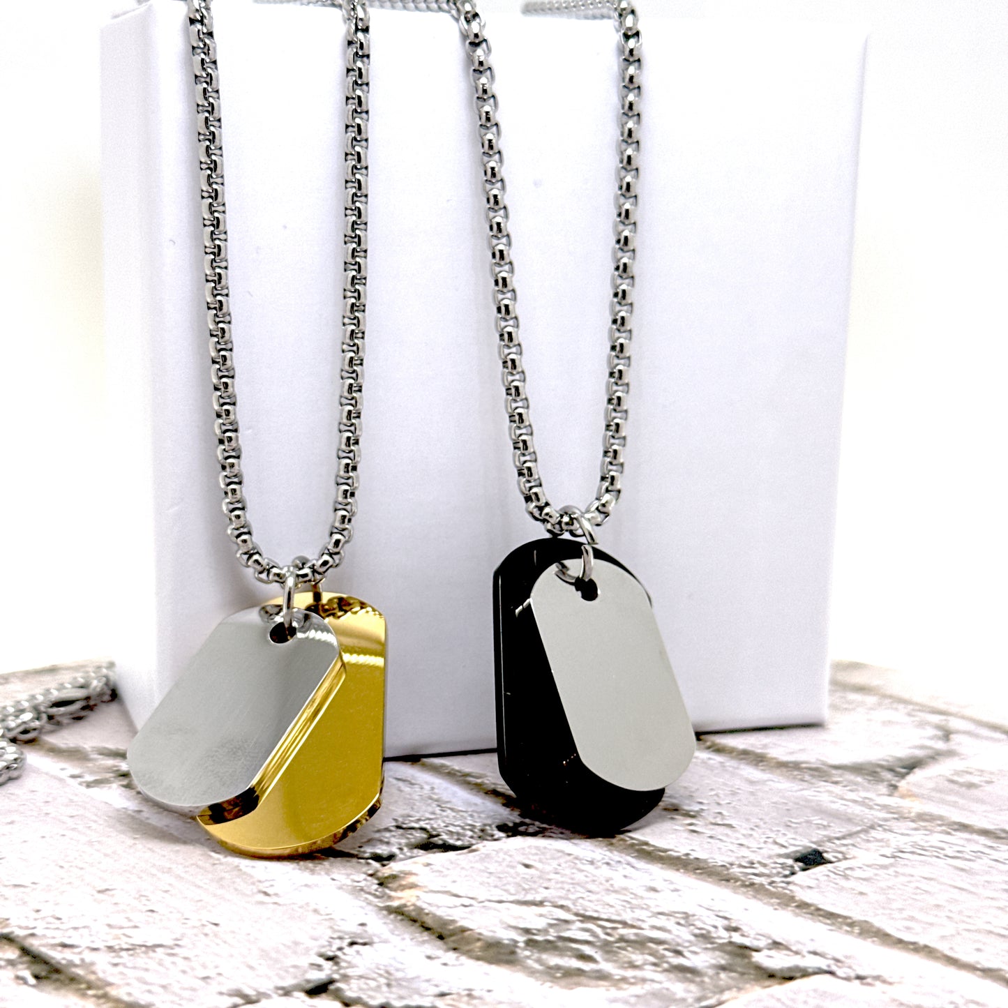 COLLANA TARGHETTA PERSONALIZZATA