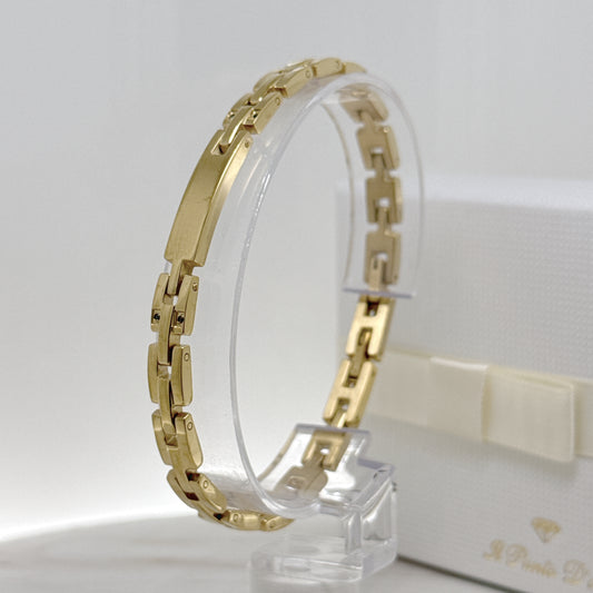 BRACCIALE MAGLIA PIATTA