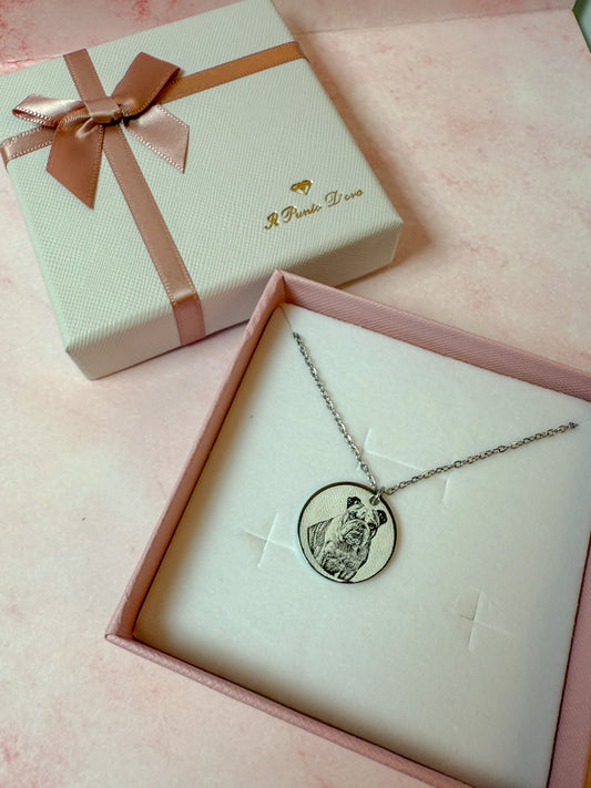 COLLANA FOTOMEDAGLIA