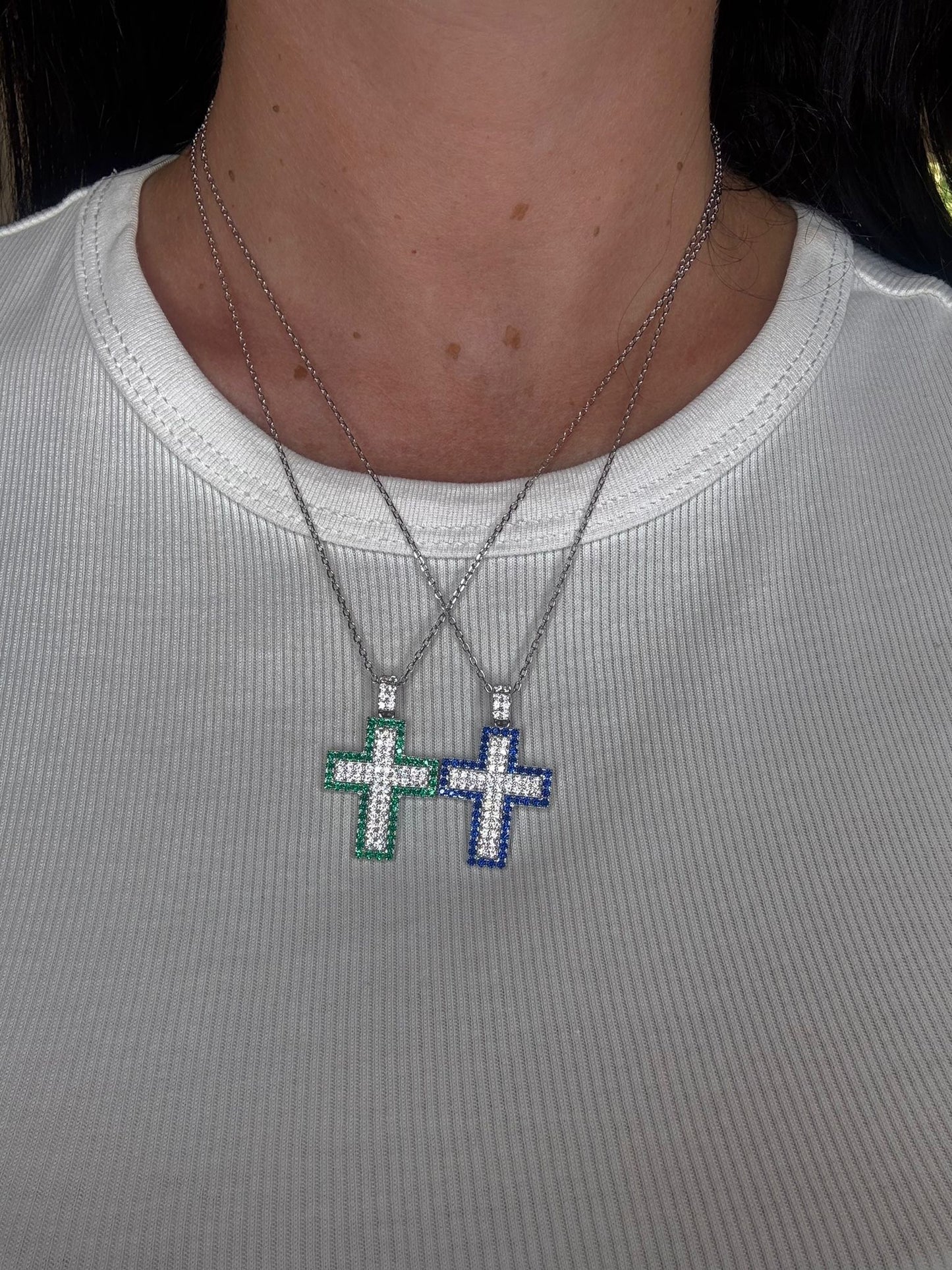 COLLANA CROCE LUXURY