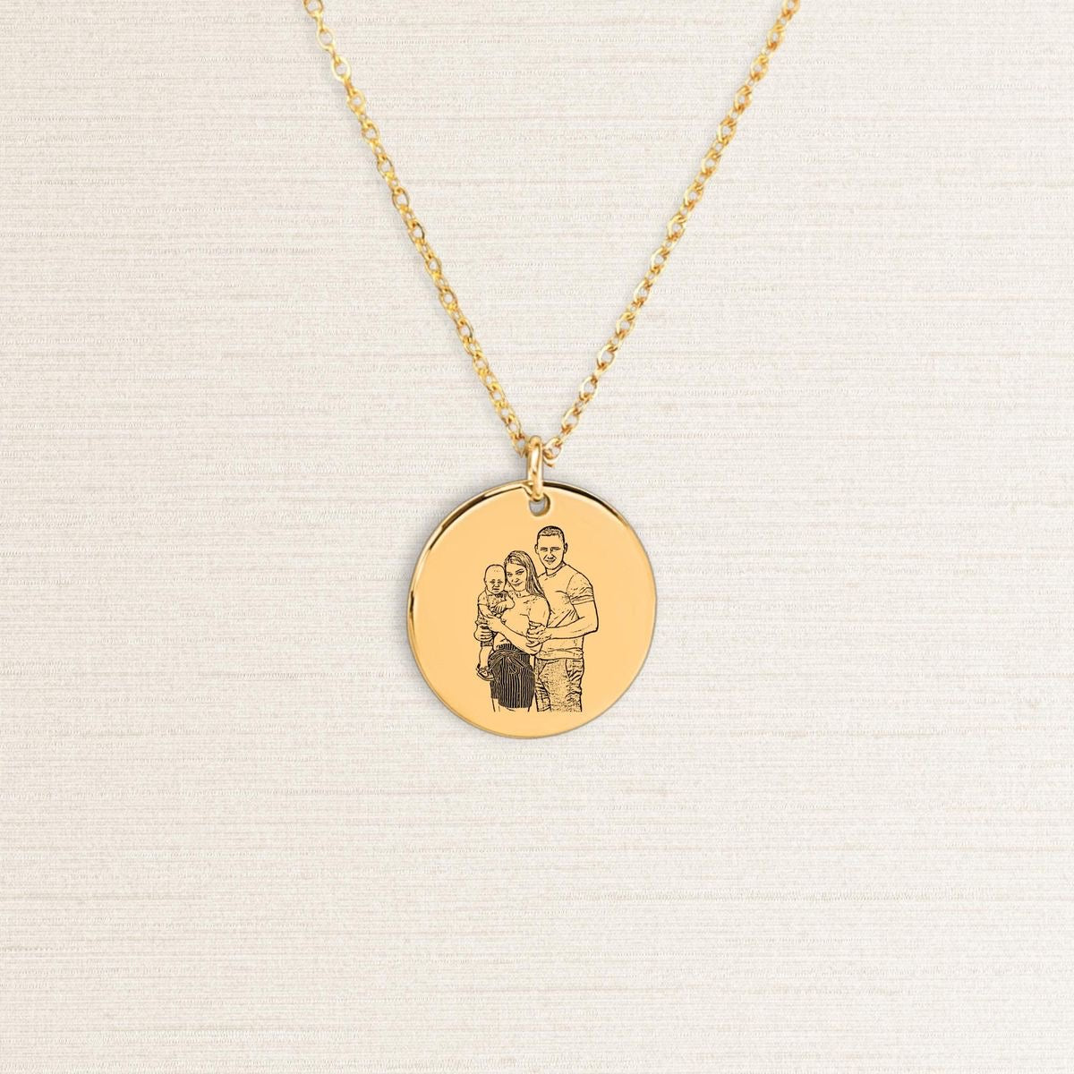 COLLANA FOTOMEDAGLIA