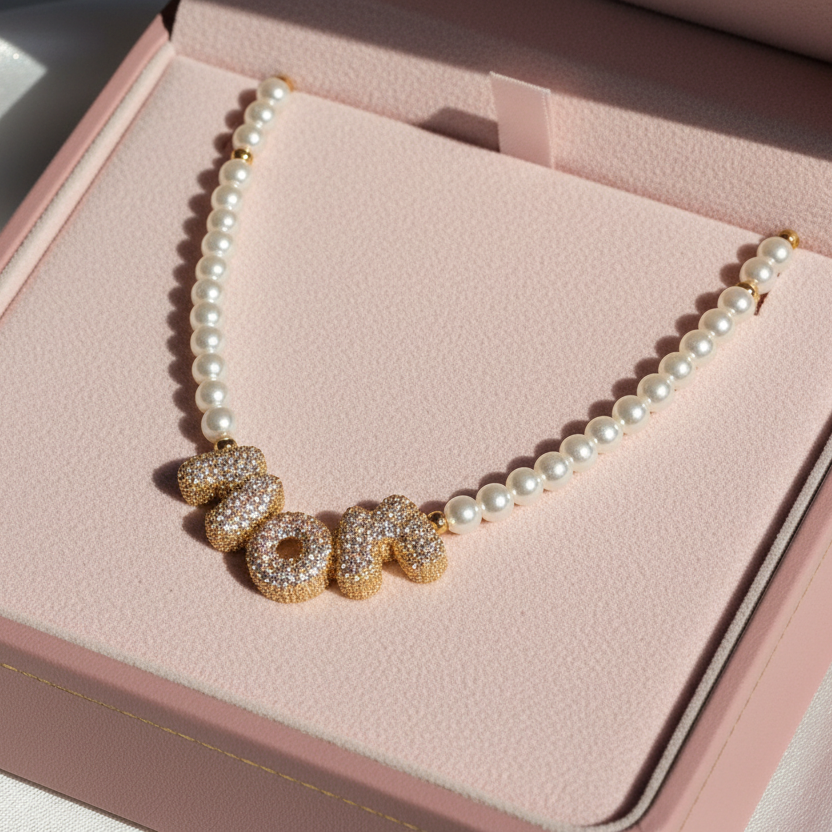 COLLANA PERLE KORA MOM