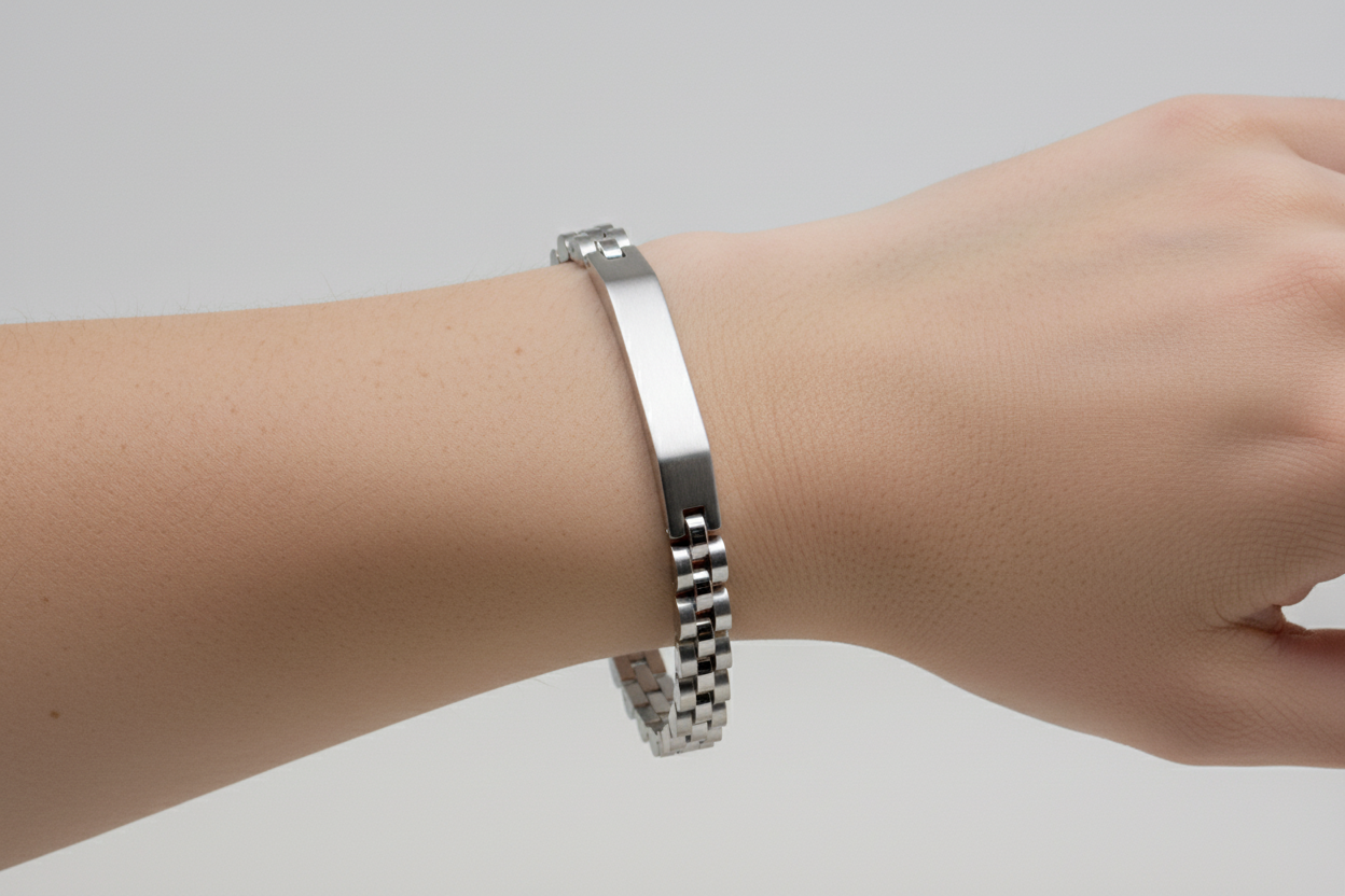 BRACCIALE MAGLIA AD OROLOGIO SOTTILE