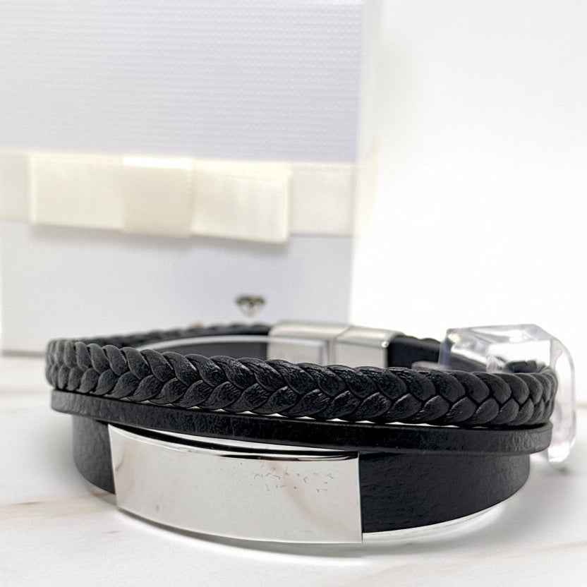 Bracciale Intrecciato Uomo – Memorie Incise