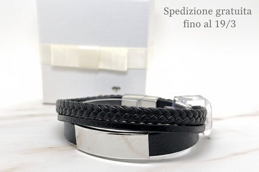 Bracciale Intrecciato Uomo – Memorie Incise