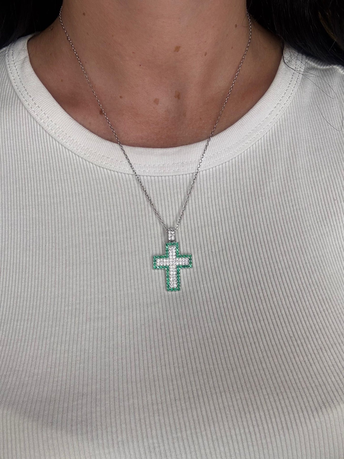 COLLANA CROCE LUXURY