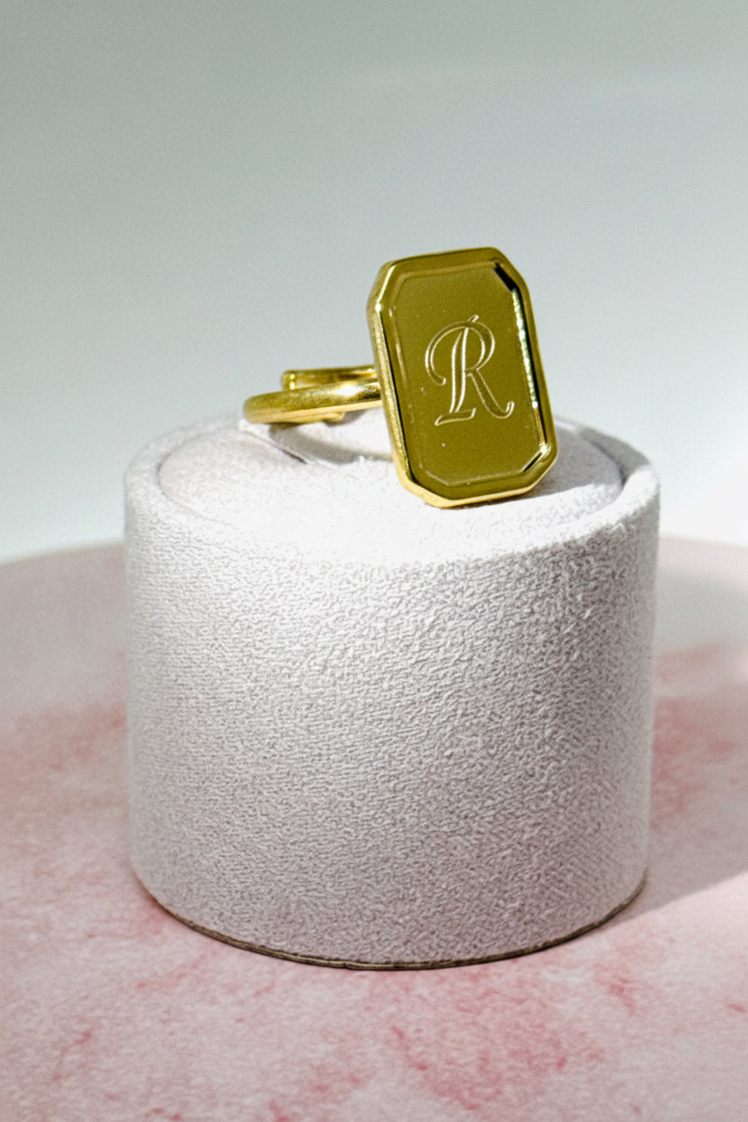 ANELLO  PERSONALIZZATO RETTANGOLARE