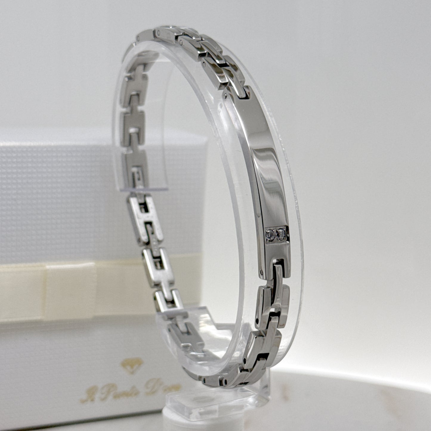 BRACCIALE MAGLIA PIATTA