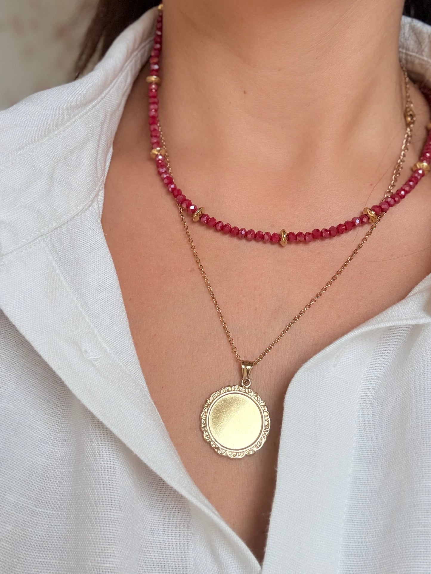 COLLANA RETRO’ CIRCOLARE
