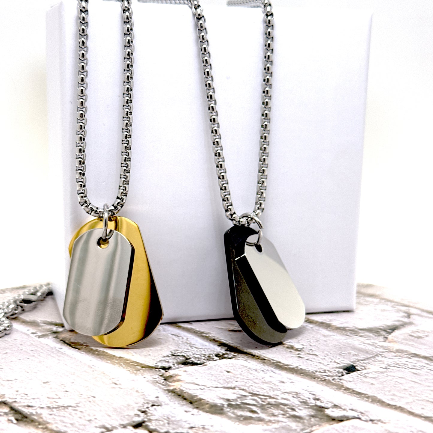 COLLANA TARGHETTA PERSONALIZZATA