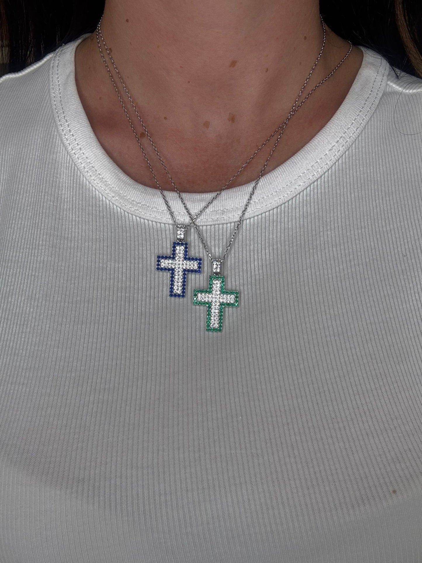 COLLANA CROCE LUXURY