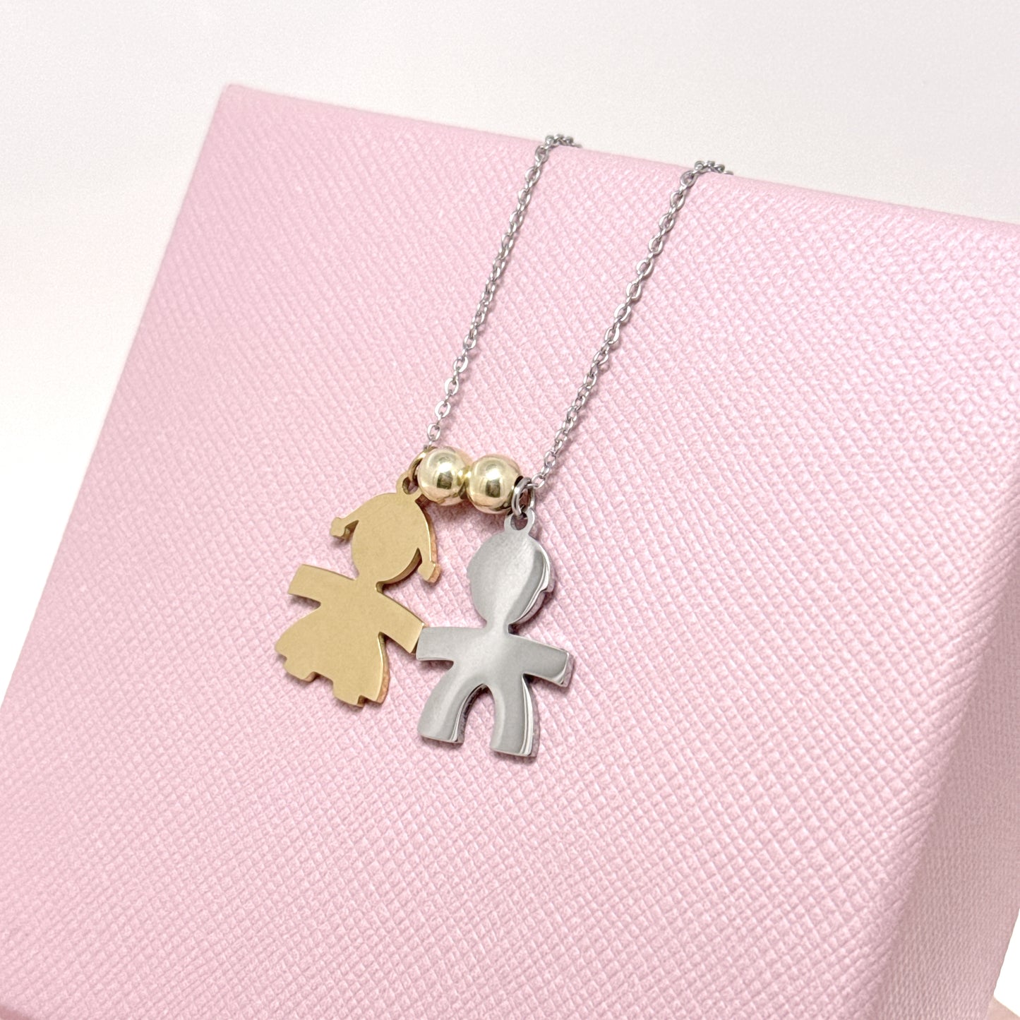 COLLANA BEBE’ ACCIAIO