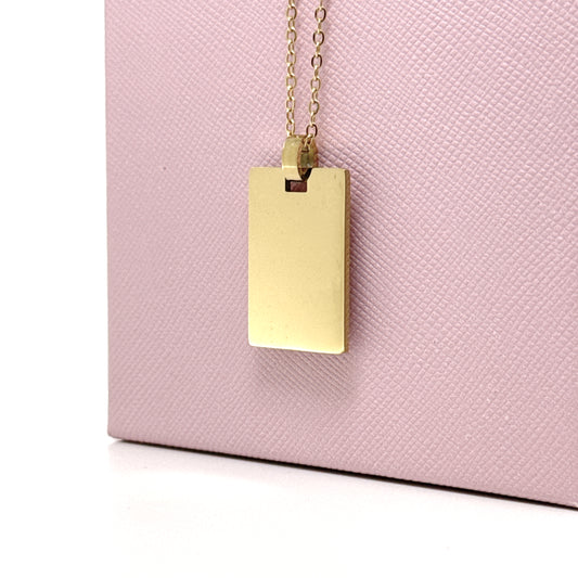 COLLANA TARGHETTA
