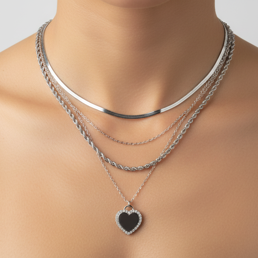 COMBO COLLANA FUNETTA/SNAKE/PERSONALIZZATA