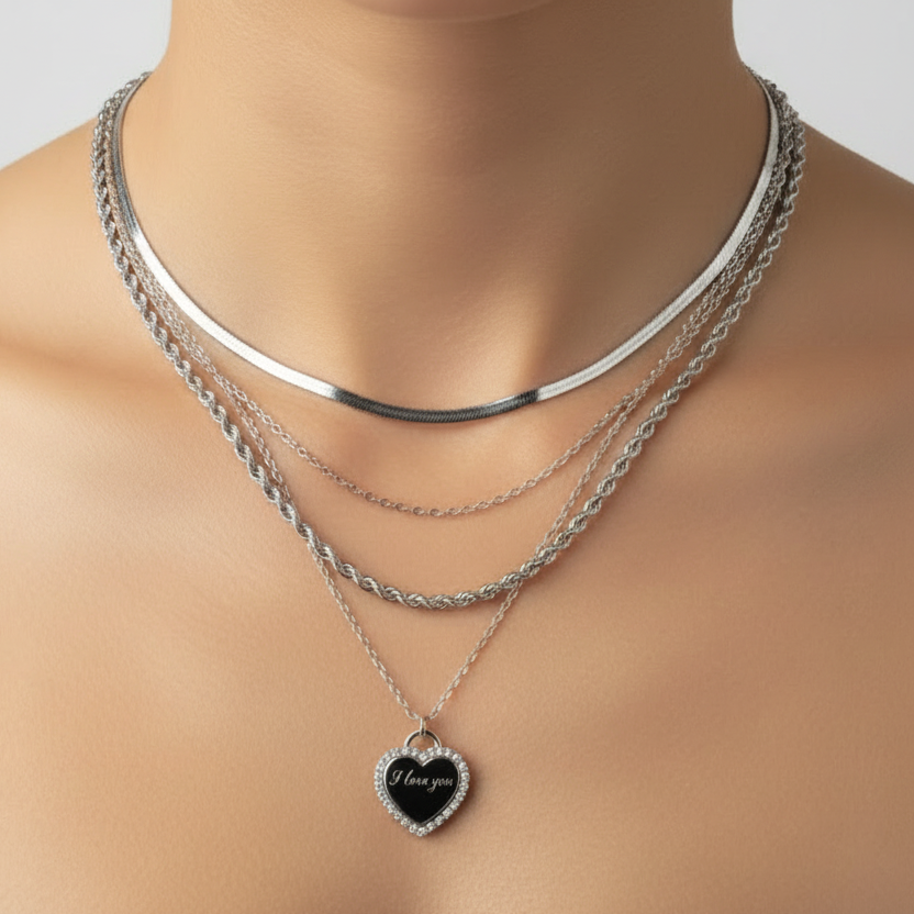 COMBO COLLANA FUNETTA/SNAKE/PERSONALIZZATA