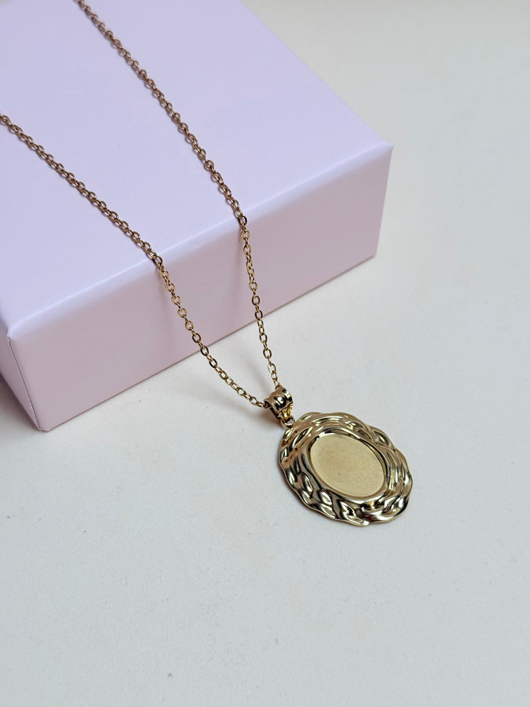 COLLANA RETRO’ OVALE PERSONALIZZABILE