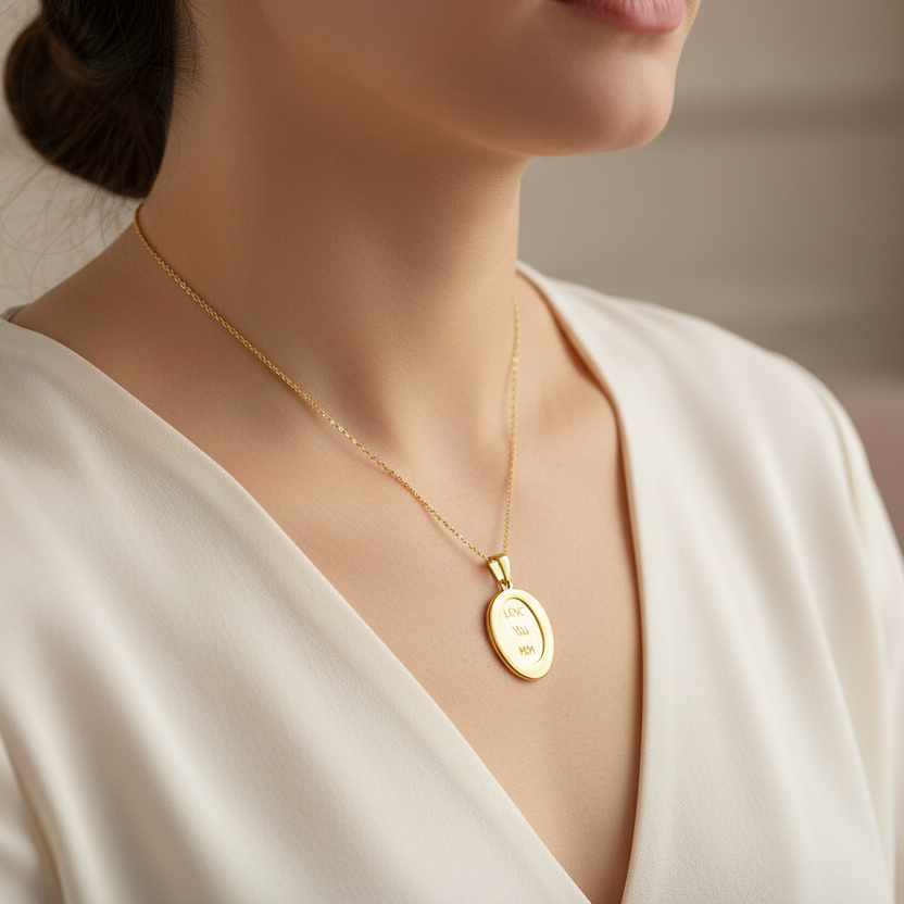 COLLANA OVALE IN TREND