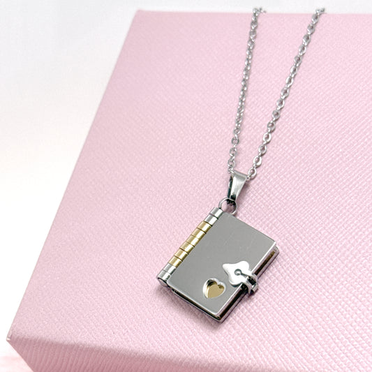 COLLANA LIBRO PERSONALIZZABILE