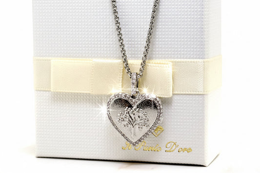 FOMEDAGLIA CUORE CON ALBERO DELLA VITA