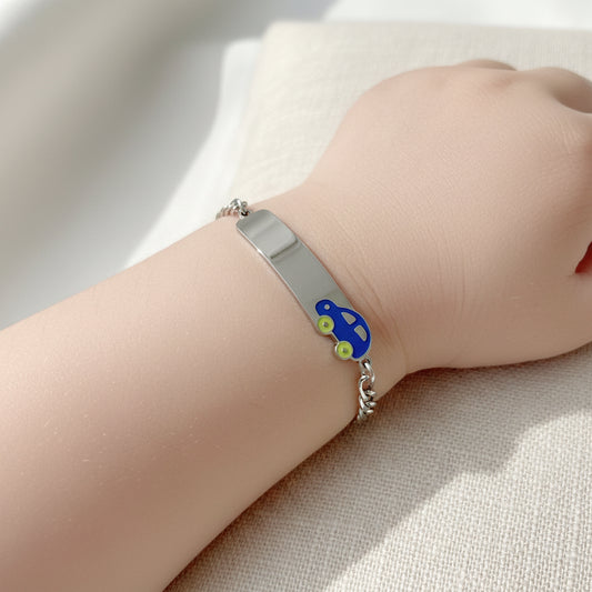 BRACCIALI BIMBO/A TARGHETTA PERS.