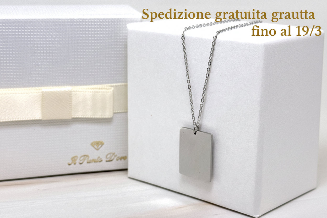 COLLANA TARGHETTA