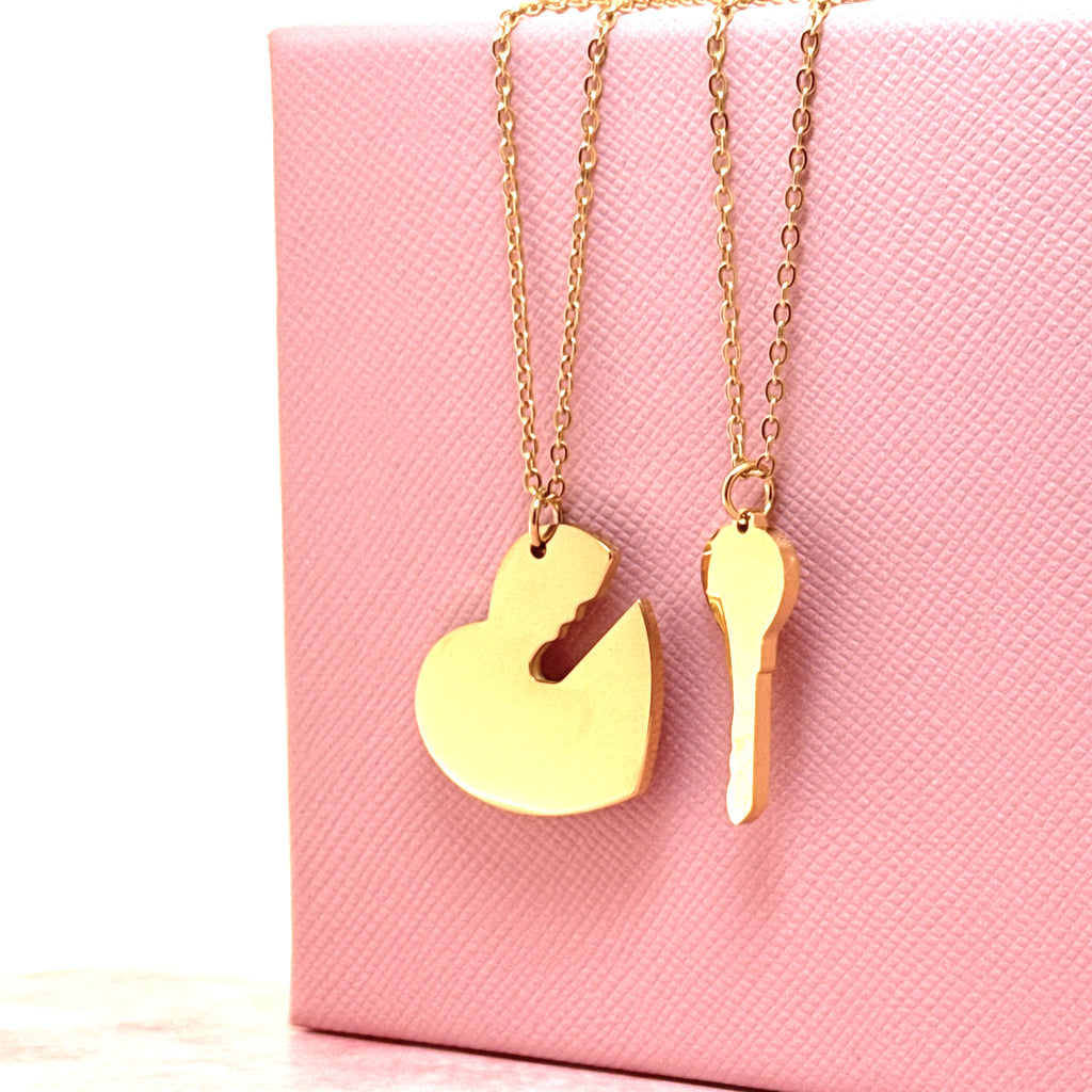 COLLANA CUORE CHIAVE