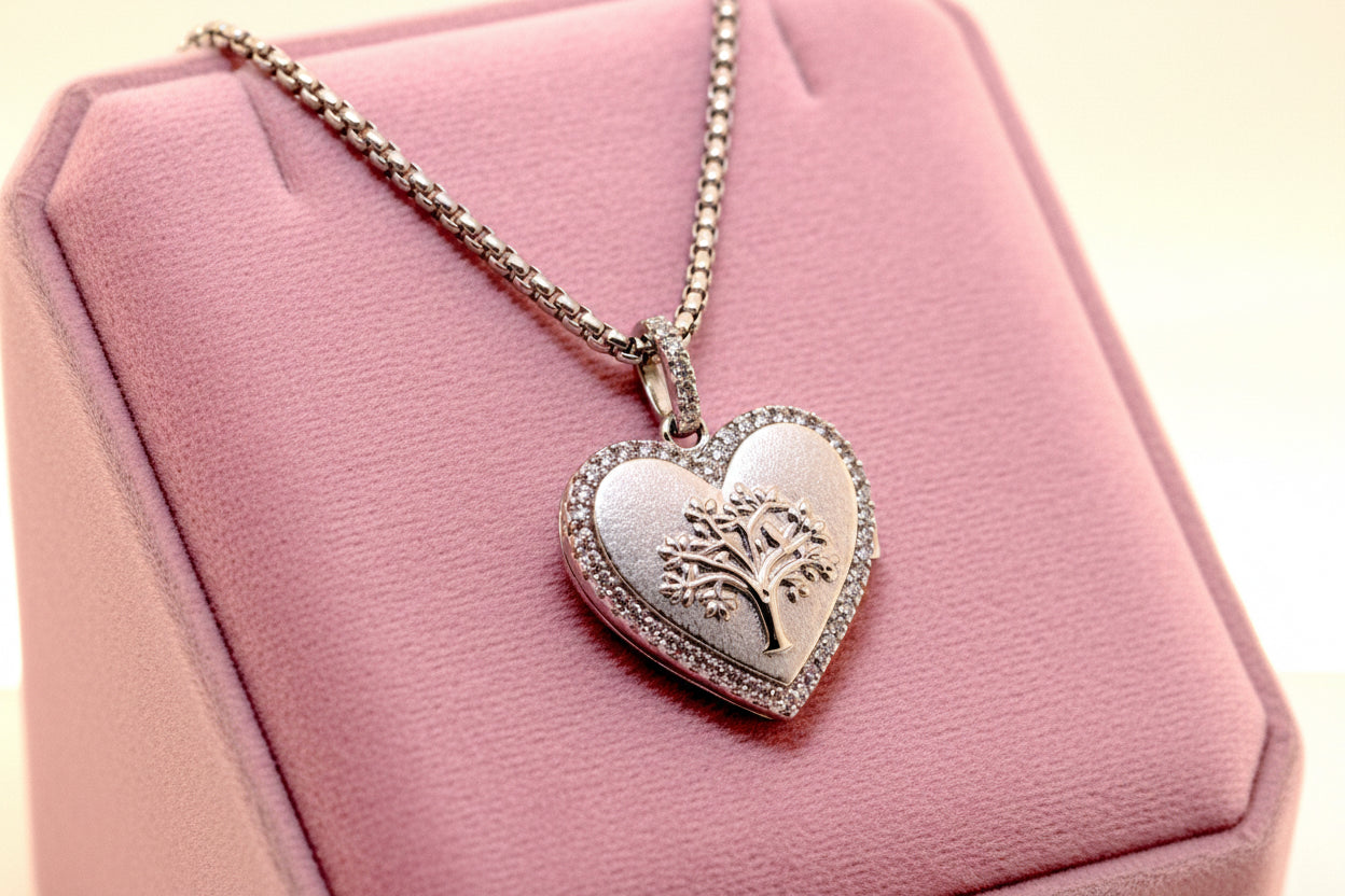 FOMEDAGLIA CUORE CON ALBERO DELLA VITA