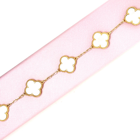 BRACCIALE FIORI MADREPERLA